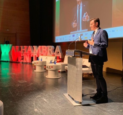 El alcalde muestra "todo el apoyo del Ayuntamiento al talento, el emprendimiento y el tejido empresarial" en la inauguracin de Alhambra Venture 2019